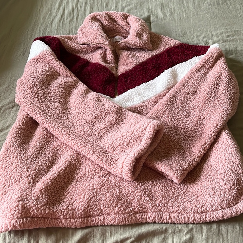 XL super cozy Sherpa sweater